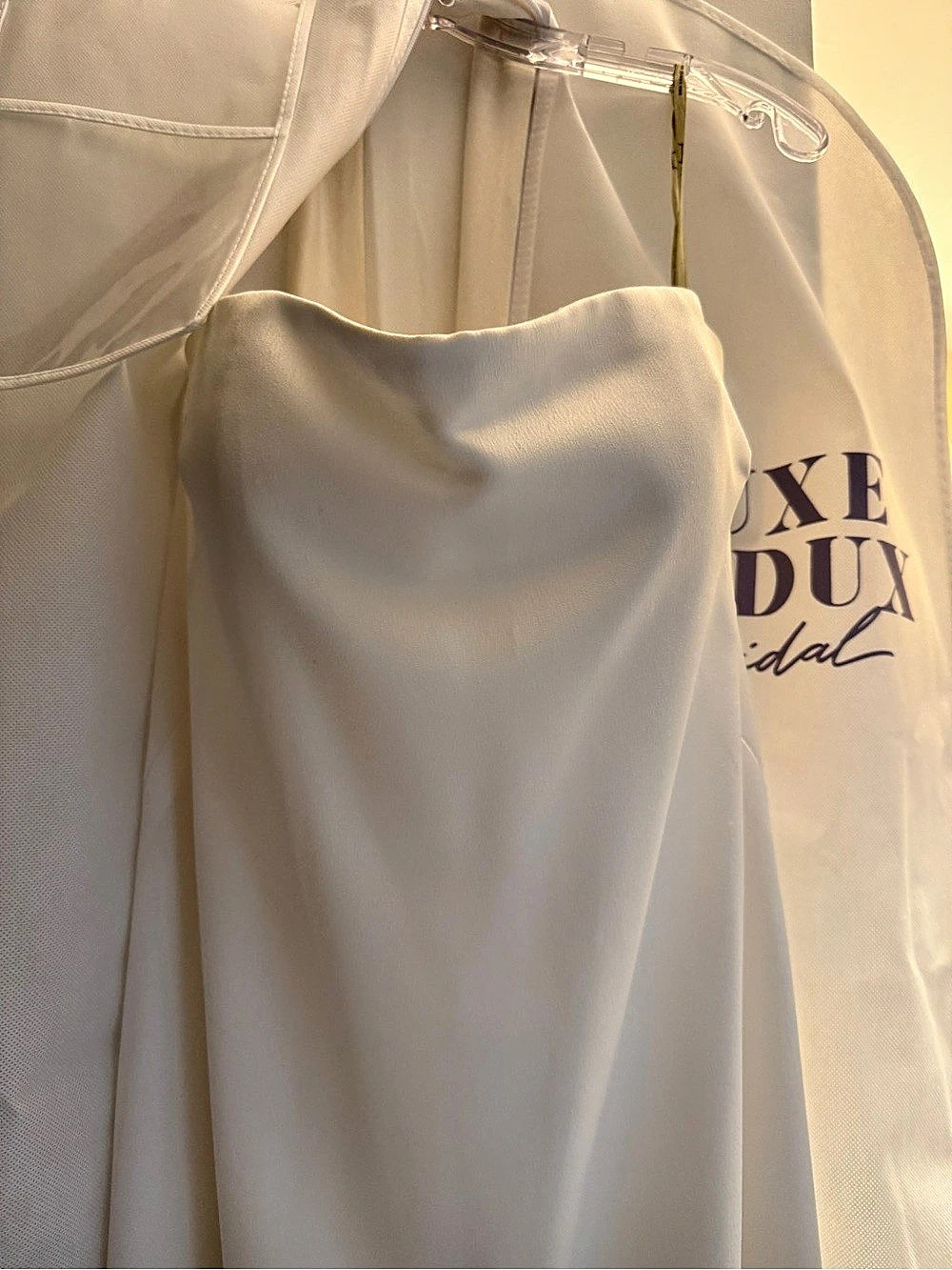Jenny Yoo Celeste Wedding Gown White Size 10 - Picture 10 of 13